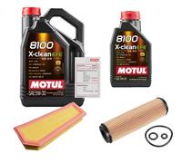 FEBI Controllo Set 6L MOTUL 8100 X-CLEAN EFE 5W-30 Per Mercedes-Benz E-Klasse