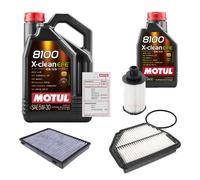 FEBI Controllo Set 6L MOTUL 8100 X-CLEAN EFE 5W-30 Per Opel Antara