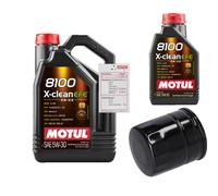FEBI Controllo Set 6L MOTUL 8100 X-CLEAN EFE 5W-30 Per Saab 9-5 2.0 T 2.3