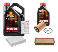 FEBI Controllo set 6L MOTUL 8100 X-PULIRE 0W-30 per VW Passat Variant 2.0 TDI