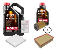 FEBI Controllo set 6L MOTUL 8100 X-PULIRE 0W-30 per VW Passat Variant 2.0 TDI