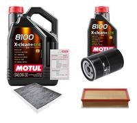 FEBI Controllo set 6L MOTUL 8100 X-PULIRE 0W-30 per VW Vans V Bus 2.0