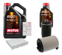 FEBI Controllo set 6L MOTUL 8100 X-PULIRE 0W-30 Seat Altea XL 2.0 TFSi