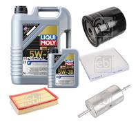 FEBI Controllo set 6L SPECIALE LIQUI MOLY TEC F 5W-30 per Ford Focus II