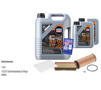 Febi Controllo Set 7 L Liqui Moly Top Tec 4210 0W-30 per Audi A3 1.9 Tdi