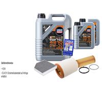 Febi Controllo Set 7 L Liqui Moly Top Tec 4210 0W-30 per Audi A6 2.8 FSI
