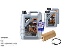 Febi Controllo Set 7 L Liqui Moly Top Tec 4210 0W-30 per Audi Tt 2.0 TFSI