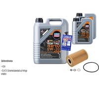 Febi Controllo Set 7 L Liqui Moly Top Tec 4210 0W-30 per BMW 3er 318i 316i Z3