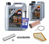 FEBI Controllo Set 7 L Liqui Moly Top Tec 4210 0W-30 Per BMW 3er Touring 320d
