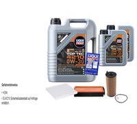 FEBI Controllo Set 7 L Liqui Moly Top Tec 4210 0W-30 Per BMW X5 M50D X6
