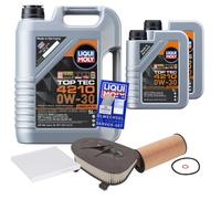 Febi Controllo Set 7 L Liqui Moly Top Tec 4210 0W-30 per BMW X5 xDrive30d