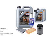 Febi Controllo Set 7 L Liqui Moly Top Tec 4210 0W-30 per Jaguar XJ