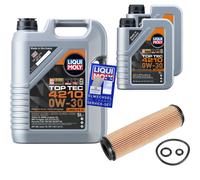 FEBI Controllo Set 7 L Liqui Moly Top Tec 4210 0W-30 Per Mercedes C-Klasse