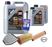 FEBI Controllo Set 7 L Liqui Moly Top Tec 4210 0W-30 Per Mercedes C-Klasse