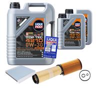 Febi Controllo Set 7 L Liqui Moly Top Tec 4210 0W-30 per Mercedes Classe C