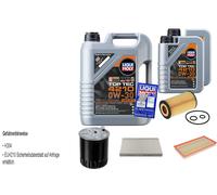 Febi Controllo Set 7 L Liqui Moly Top Tec 4210 0W-30 per Mercedes Vito /