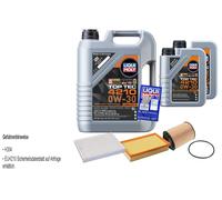 Febi Controllo Set 7 L Liqui Moly Top Tec 4210 0W-30 per VW Multivan V 3.2 V6
