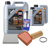 FEBI Controllo Set 7 L Liqui Moly Top Tec 4210 0W-30 Per VW Polo 2.0 R WRC