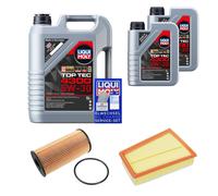 Febi Controllo Set 7 L Liqui Moly Top Tec 4300 5W-30 per Renault Scenic II