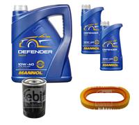 FEBI Controllo Set 7 L MANNOL Defender 10W-40 per Mercedes-Benz Saloon