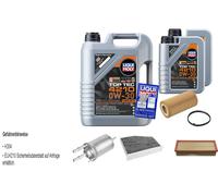 Febi Controllo Set 7 L Motore Liqui Moly Top Tec 4210 0W-30 per Audi Tt 2.0 TFSI
