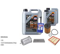 Febi Controllo Set 7 L Motore Liqui Moly Top Tec 4210 0W-30 per Mercedes Classe