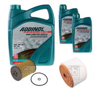 FEBI Controllo Set 7L ADDINOL GIGA LIGHT MV 0530 LL Per Audi A6 Avant 4G5