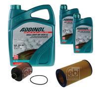 FEBI Controllo Set 7L ADDINOL GIGA LIGHT MV 0530 LL Per Fiat Bravo II 198