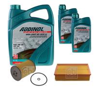FEBI Controllo Set 7L ADDINOL GIGA LIGHT MV 0530 LL Per VW Passat Variant