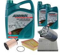 FEBI Controllo Set 7L ADDINOL GIGA LIGHT MV 0530 LL Per VW Polo 9N_ 1.9 TDI