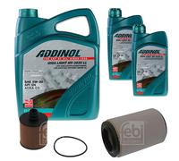 Febi Controllo Set 7L Addinol Giga Luce Mv 0530 Ll per Alfa Romeo Giulietta