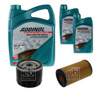Febi Controllo Set 7L Addinol Giga Luce Mv 0530 Ll per Bravo Fiat, II 198