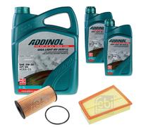 Febi Controllo Set 7L Addinol Giga Luce Mv 0530 Ll per Legno Renault Scnic II