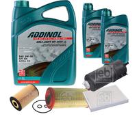 Febi Controllo Set 7L Addinol Giga Luce Mv 0530 Ll per VW Amarok 2H_