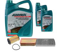 FEBI Controllo set 7L ADDINOL GIGALUCE MV 0530 LL per Peugeot 407 SW 6E_