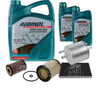 Febi Controllo Set 7L Addinol Super Leggero 0540 per Mercedes-Benz