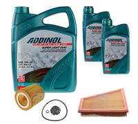 FEBI Controllo Set 7L ADDINOL SUPER LIGHT 0540 Per BMW X1 E84 SDrive20i