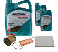 Febi Controllo Set 7L Addinol Super Light 0540 per BMW X5 F15 F85 xDrive40e