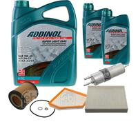 Febi Controllo Set 7L Addinol Super Light 0540 per Bwm 3 Gran Turismo