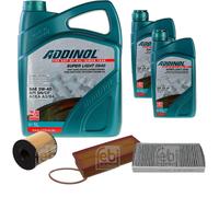 Febi Controllo Set 7L Addinol Super Light 0540 per Citroën C5 II Break Re _
