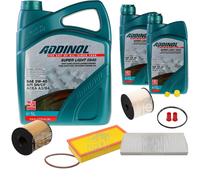 FEBI Controllo Set 7L ADDINOL SUPER LIGHT 0540 Per Citroën C8 EA_ EB_ 2.2