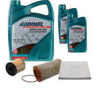 Febi Controllo Set 7L Addinol Super Light 0540 per Fiat Ducato Furgonato