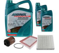 Febi Controllo Set 7L Addinol Super Light 0540 per Fiat Sedici Fy _ 2.0 D