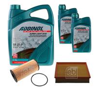 Febi Controllo Set 7L Addinol Super Light 0540 per Renault Laguna III.