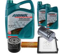 Febi Controllo Set 7L Addinol Super Light 0540 per Volvo S40 I 644 1.8