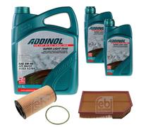 FEBI Controllo Set 7L ADDINOL SUPER LIGHT 0540 Per Volvo XC90 I 275 D5 AWD