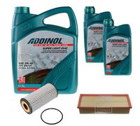 Febi Controllo Set 7L Addinol Super Light 0540 per VW Beetle Cabriolet 5C7