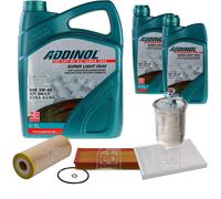 FEBI Controllo Set 7L ADDINOL SUPER LIGHT 0540 Per VW Caddy II Kasten 9K9A