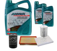 Febi Controllo Set 7L Addinol Super Light 0540 per VW Transporter V Bus