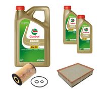 Febi Controllo Set 7L castrol edge Titanio FST 5W-30 Ll per LED VW Amarok 2H